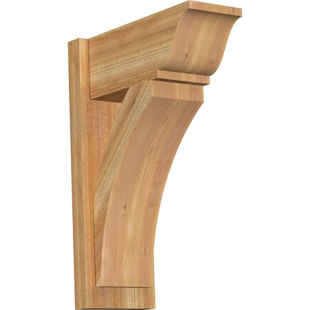 Thorton Rough Sawn Traditional Outlooker, Western Red Cedar, 8W X 18D X 26H